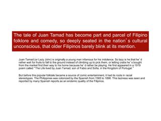 Juan Tamad and His Lazy Exploits:  Delving into a 15th-Century Filipino Tale of Procrastination and Unexpected Success!