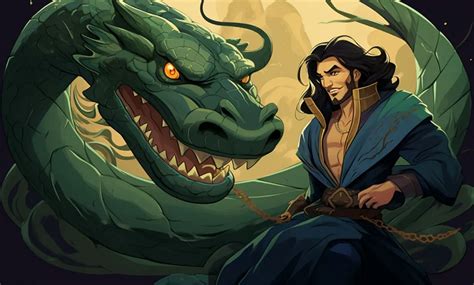 Prince Zard: A Fascinating Tale of Magical Serpents and Unwavering Courage!