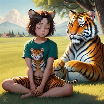 The Queen of Flowers and the Hungry Tiger -  A Tale of Kindness in Ancient Korea